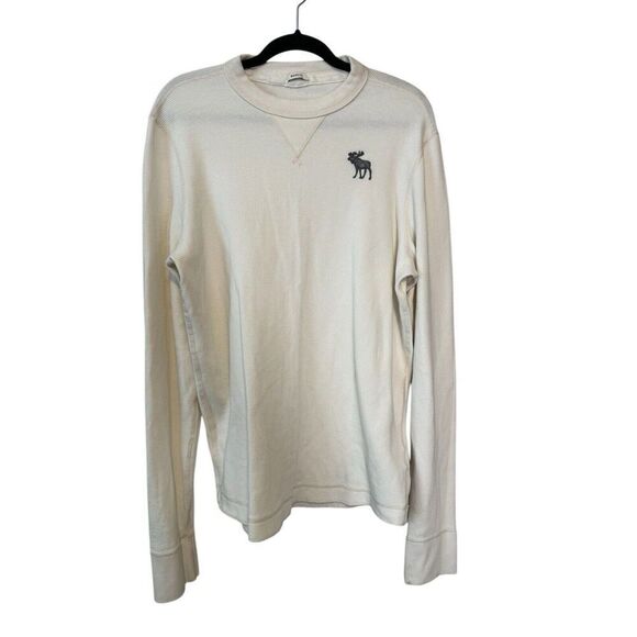 Abercrombie & Fitch Crew Neck LS Embroidered Pullover Jersey Men’s XXL - Picture 1 of 7